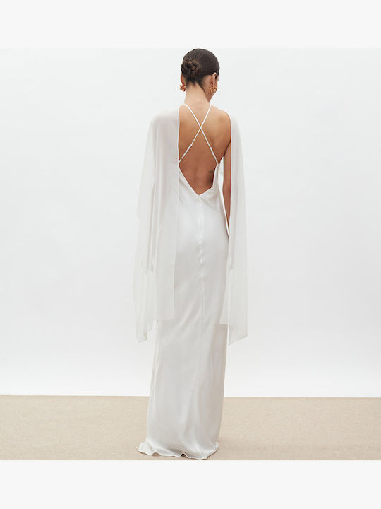 Maxi Evening Dress White