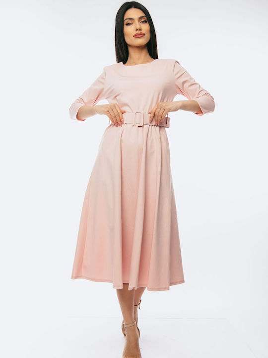 Midi Dress Pink