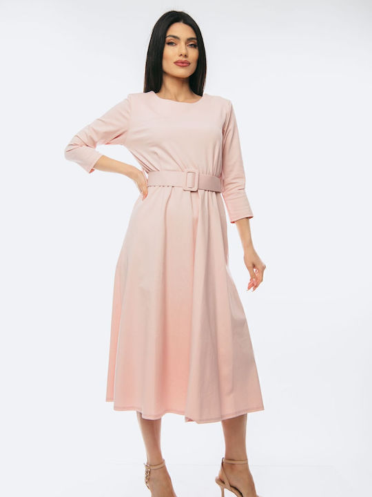 Midi Dress Pink