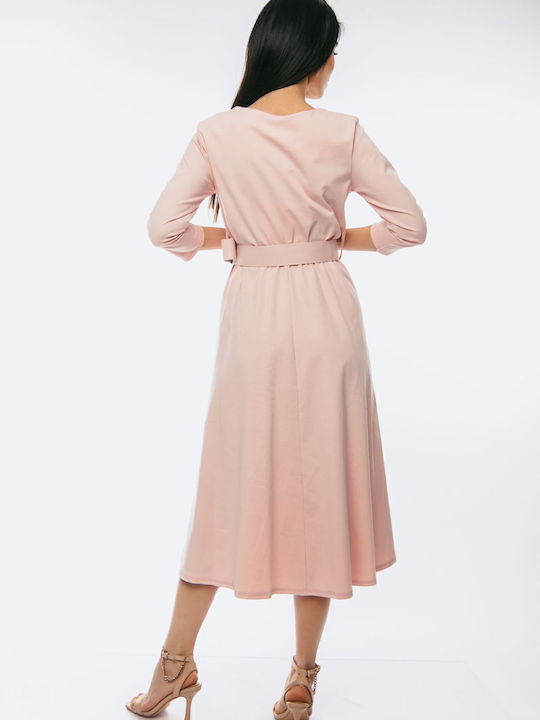 Midi Dress Pink