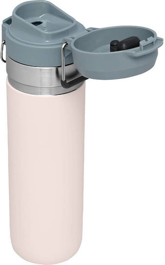 Stanley Go Quick Flip Bottle Thermos Stainless Steel BPA Free 700ml Rose