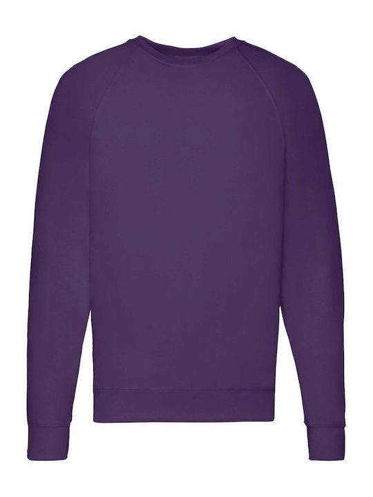 Fruit of the Loom Lightweight Raglan Ανδρικό Μακρυμάνικο σε Χρώμα