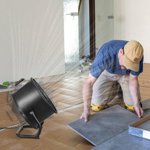 Vevor Ventilator De Pardoseală Negru