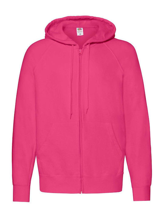 Men's Lightweight Zip-up Hoodie Fuchsia Size Xl Men's Lightweight Zip-up Hoodie Fuchsia Size Xl