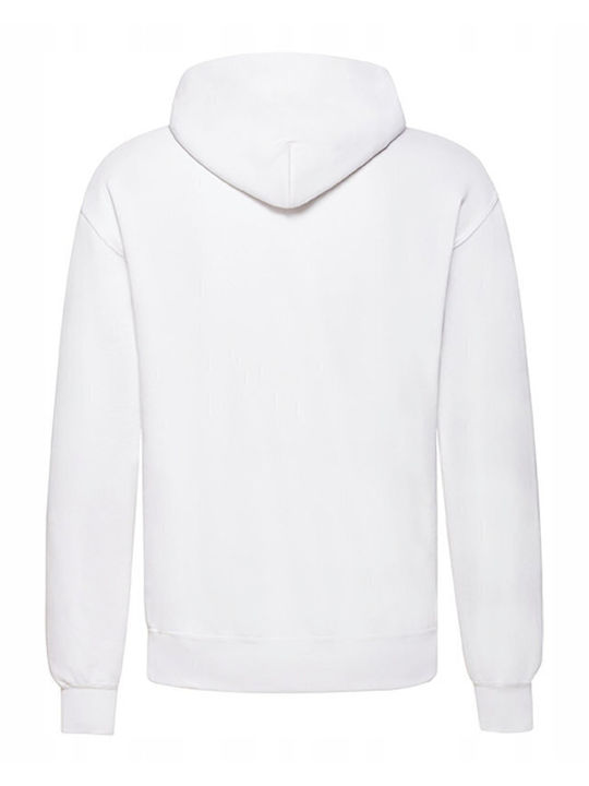 Men's Hooded Sweatshirt White