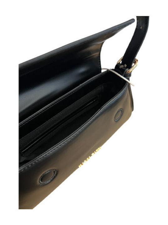 Damen Flap Tasche Schwarz