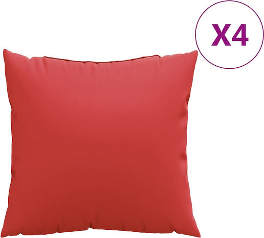 vidaXL Възглавници За Градински Столове 4 Бройки 60x60 См vidaXL Възглавници За Градински Столове 4 Бройки 60x60 См
