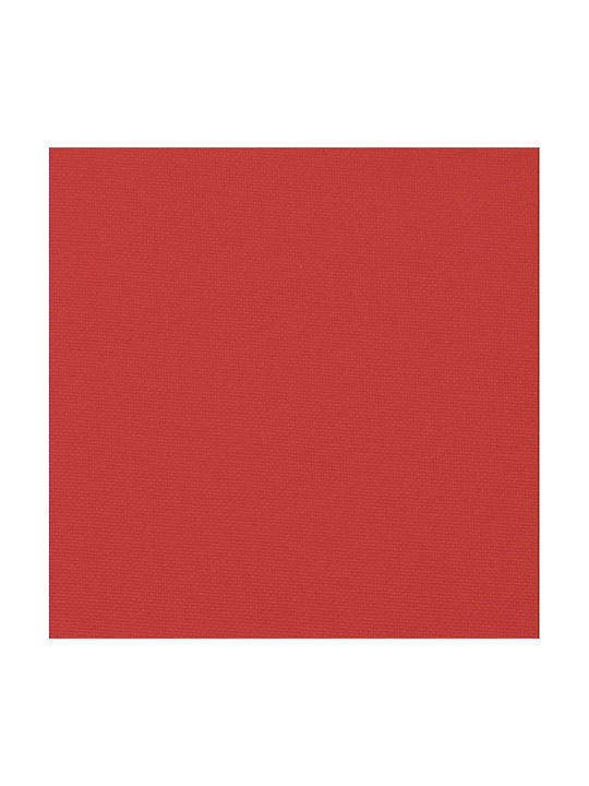 vidaXL Waterproof Garden Chair Cushion Red 4 Pieces 60x60cm