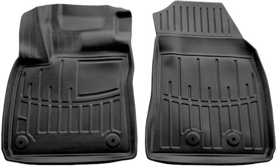 Race Axion Front Mats 2pcs Tray Type for Ford Transit Courier 2014-2023 Black