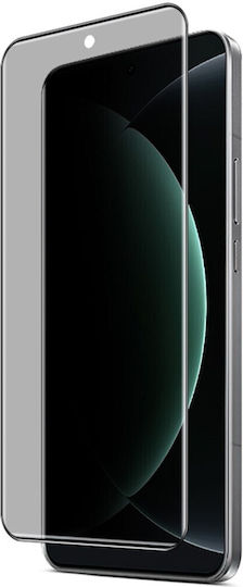 Privacy Full Face Tempered Glass Μαύρο (Xiaomi 15 Ultra)