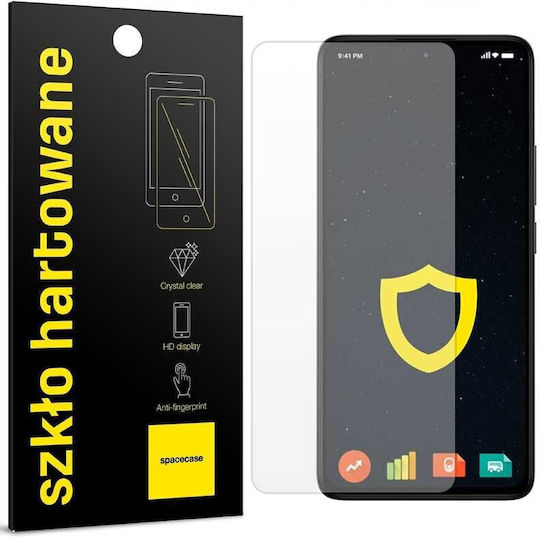 Spacecase 2.5D 0.3mm Gehärtetes Glas (Redmi Note 14 5GRealme 14 Pro)