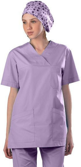 Anta Uniforms Unisex Ιατρικό Παντελόνι Μωβ