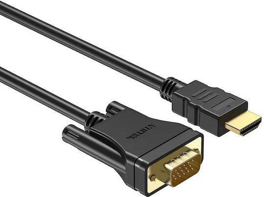 Unitek HDMI Cable Male - VGA Male 2m Black