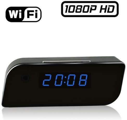 ACP Κρυφή Κάμερα WiFi Ρολόι 1080p με Υποδοχή για Κάρτα Μνήμης και Ανιχνευτή Κίνησης