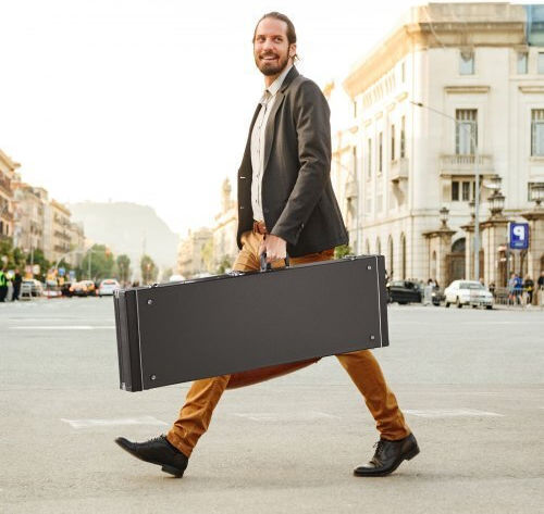 Vevor Waterproof Suitcase Bass Padded Black