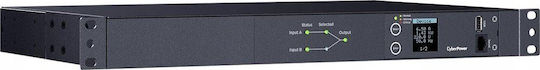 Cyberpower 10 Outlets Pdu Auto Transfer Metered Switch Pdu24005
