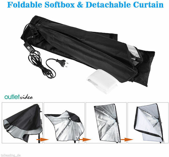 Diat Softbox Kit 70x50cm.