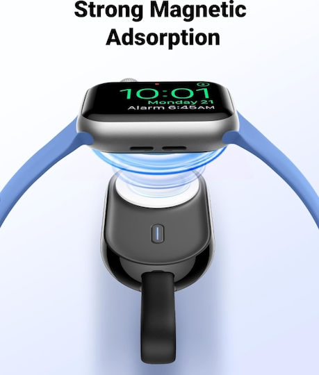 Veger W0102 Φορτιστής για Apple Watch Μαύρος