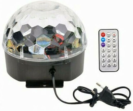LED-Discolicht USB MP3-Player Fernbedienung MP3 LED-Magische Kugellampe 002509 LED-Discolicht USB MP3-Player Fernbedienung MP3 LED-Magische Kugellampe 002509