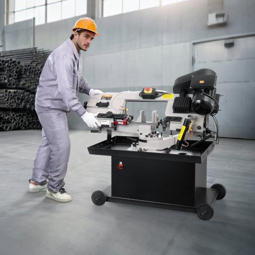 Vevor Metall-Horizontale Bandsäge 7 x 8,25 Zoll 1,1 kW Variable Geschwindigkeit 220V WSJSSPDJKXZD96ZL2V2