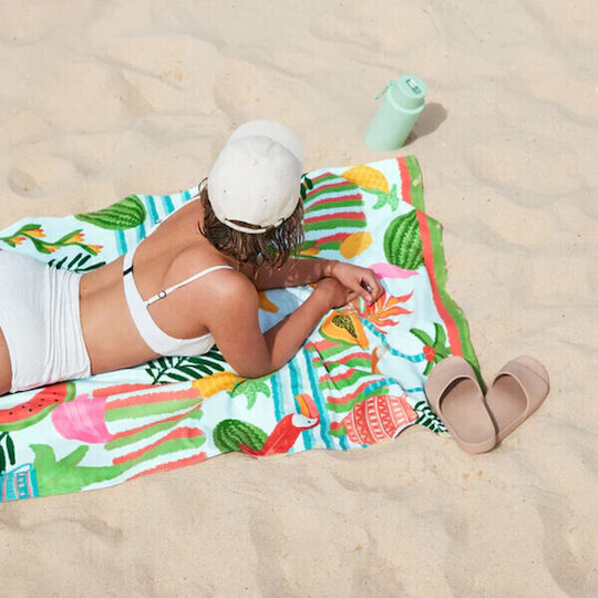 Dock & Bay Πετσέτα Θαλάσσης Quickdry Μικροΐνες Tropicana Treat Xl 200x90εκ