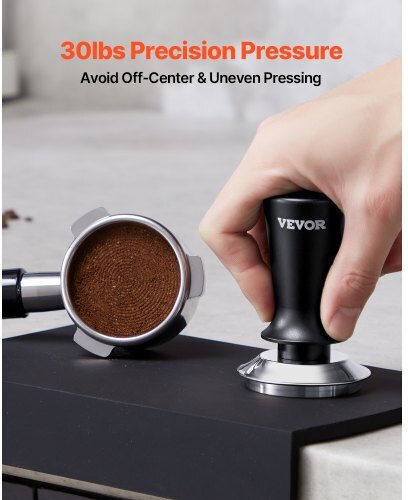 Vevor Πατητήρι με Επίπεδη Επιφάνεια 51mm σε Μαύρο Χρώμα