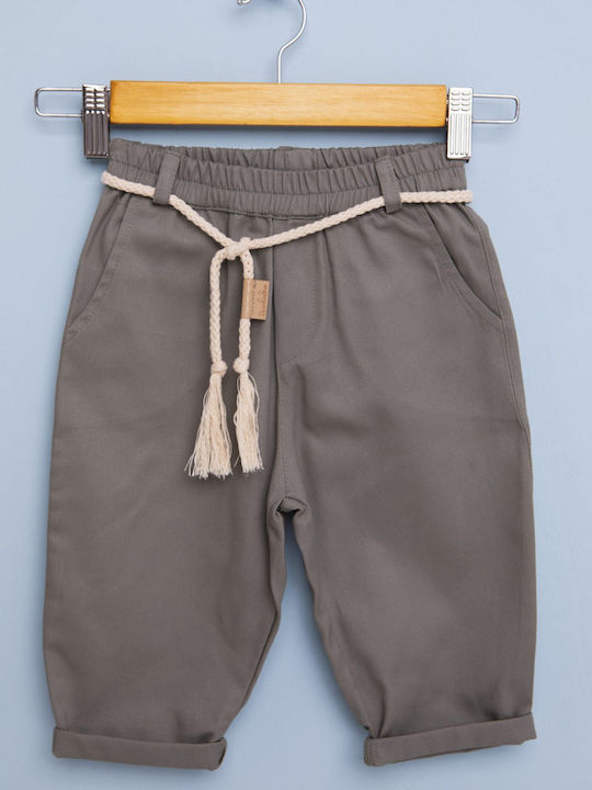 Taufanzug für Jungen Gabriel Beige-Oliv 1715 Bambolino Bmb-1715