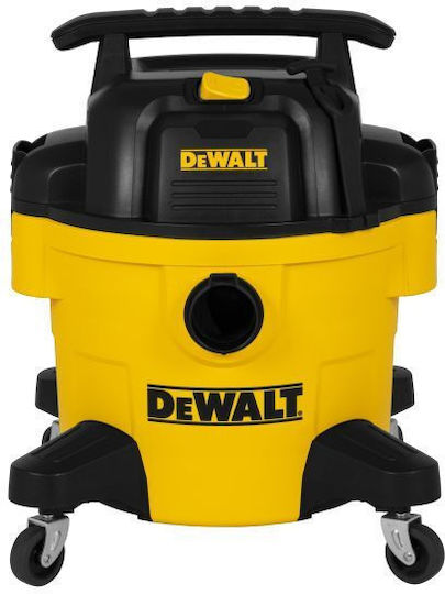 DEWALT Σκούπα Υγρών / Στερεών 1150W με Πλαστικό Κάδο 23lt Κίτρινη