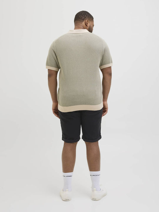 Herrenshorts Chino Schwarz