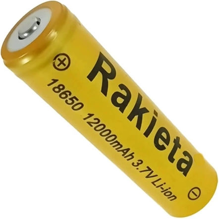 Set Three 18650 Li-ion Batteries 3.7v 12000mah