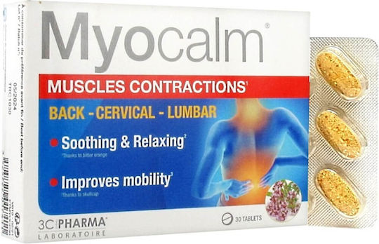 3C Pharma Myocalm Besondere Nahrungsergänzungsmittel Für Die Gesundheit Der Gelenke 30 Tabletten