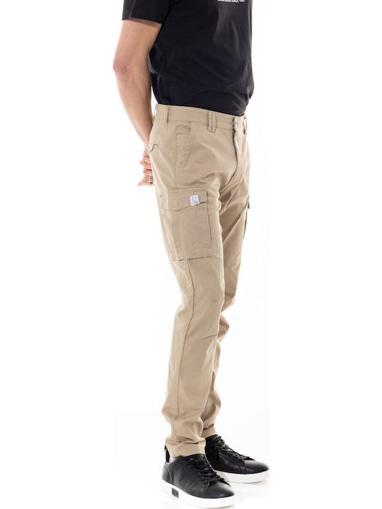 Cesar Παντελόνι Cargo Ελαστικό Beige