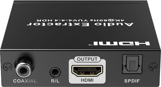 Lenkeng Converter HDMI To HDMI Plus Audio 2.0 4K60Hz LKV3061