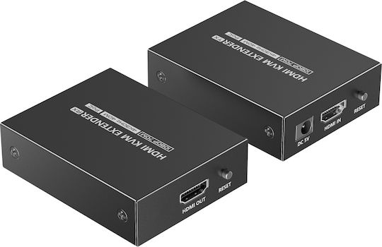 Lenkeng Kvm Hdmi Extender Over Ethernet 4k30hz 70m Lkv372kvm-p