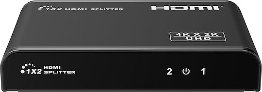 Lenkeng Hdmi Splitter 2.0 4k60hz Scaler 1x2 Lkv312hdr-v3.0