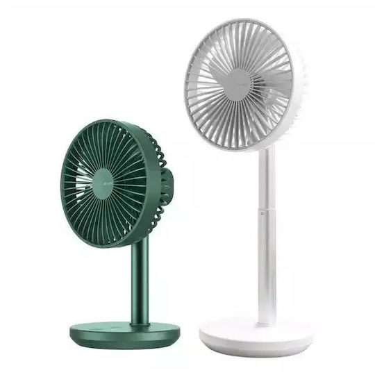 Jisulife Extendable Rotating Desktop Fan Fa13p White