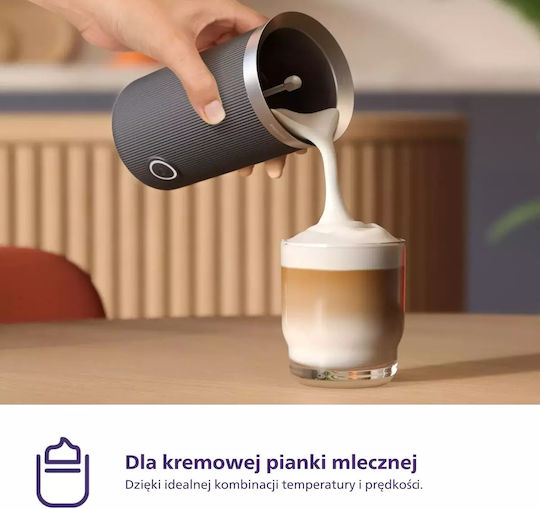 Philips Baristina Device for Hot & Cold Milk Froth with Non-stick Coating 120ml