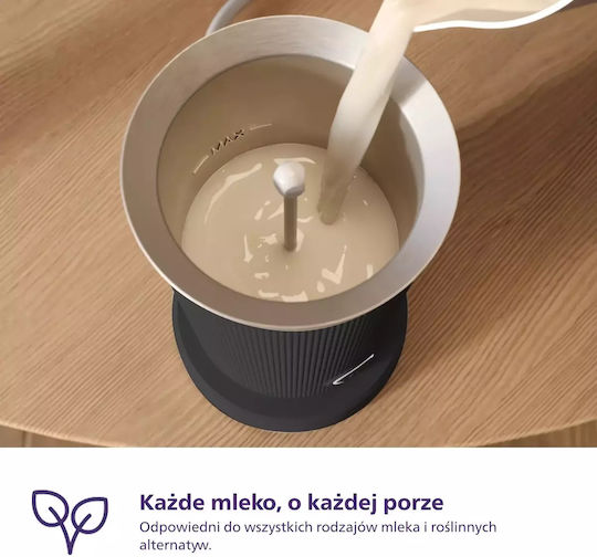 Philips Baristina Device for Hot & Cold Milk Froth with Non-stick Coating 120ml