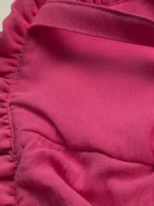 Kids' Overall Fuchsia