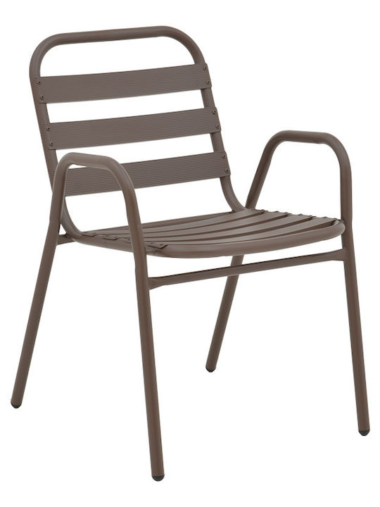 Dining Set for Small Outdoor Spaces Watson-sussie 3 Pieces Brown
