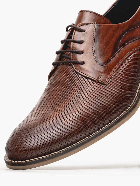 Men's Leather Casual Shoes Tabac Brown