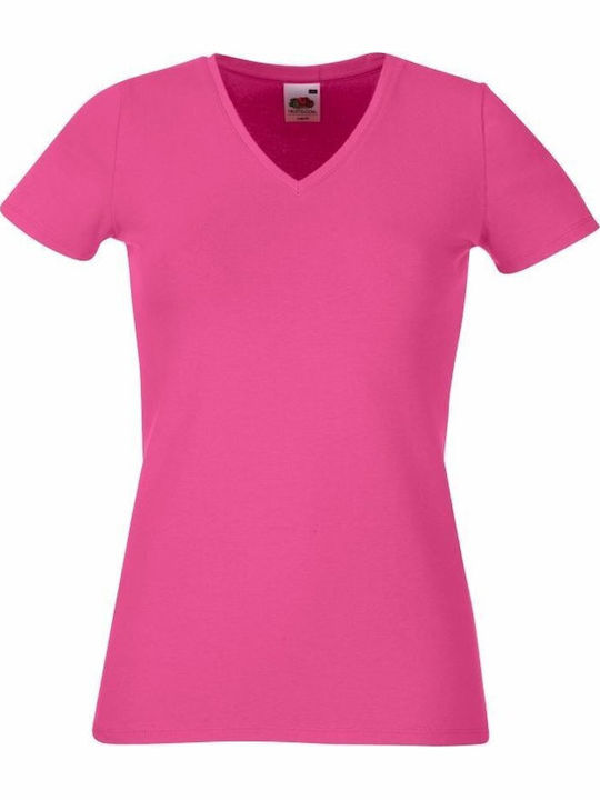 Fruit of the Loom Unisex Διαφημιστικό T-shirt Κοντομάνικο σε Χρώμα Fruit of the Loom Unisex Διαφημιστικό T-shirt Κοντομάνικο σε Χρώμα