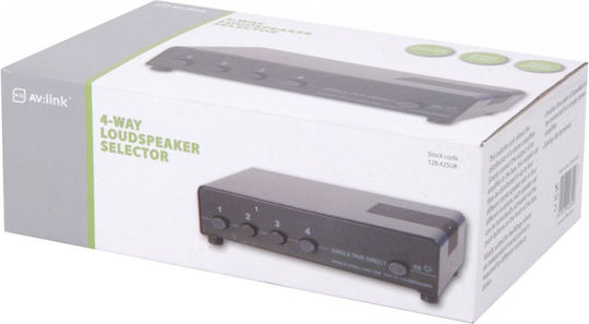 Av Link 1 4 Speaker Switch W Protection 128.425uk