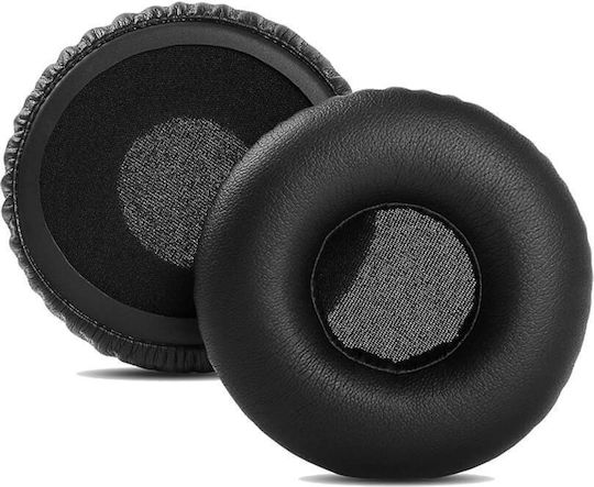Set 2 Edman Ear Cushions Jabra Evolve 75 75+ 75uc 75ms 75se Black