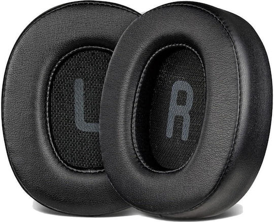 Set 2 Perne pentru Urechi Edman Jbl Tune 700bt 700btnc 710bt 720bt 750btnc T750bt 760btnc 770nc Spumă cu Memorie Negru