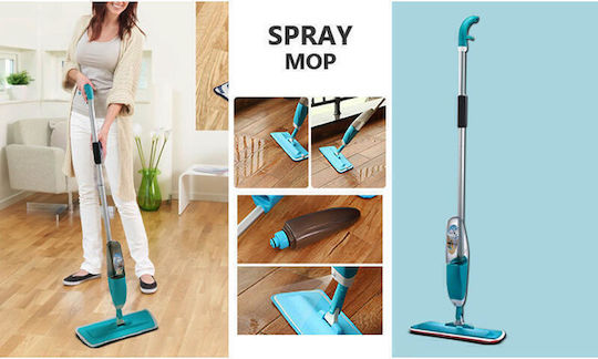 ACP Rotativă Auto-storcătoare Reîncărcabilă Mop-Parchet Mop cu Spray de Pulverizare și Microfibre 2050466