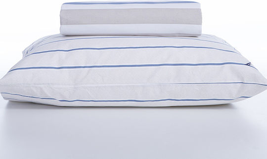 Nef-Nef Homeware Bettbezug-Set Baumwolle Übergröße mit 2 Kissenbezügen 240x220 Nautica Ocean Denim