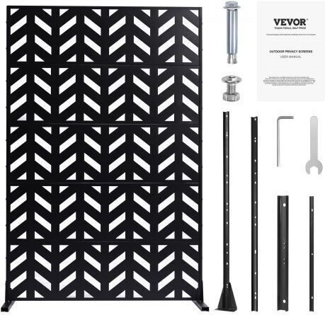 Vevor Decorativ Paravan Metalic 119.38x182.88cm