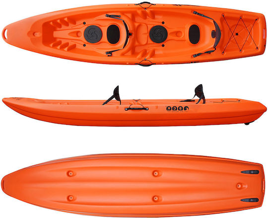 SCK 0201-35960 Kayak din plastic Geantă de plajă 2 persoane Portocaliu