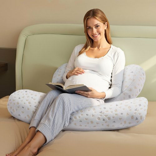 Vevor Pregnancy & Nursing Pillow Gray